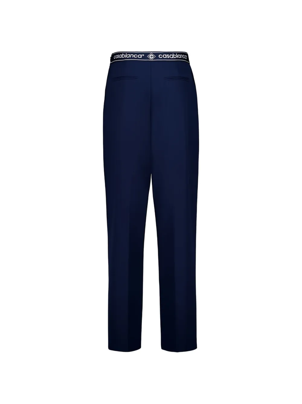 Casablanca Pantalon met logo Blauw