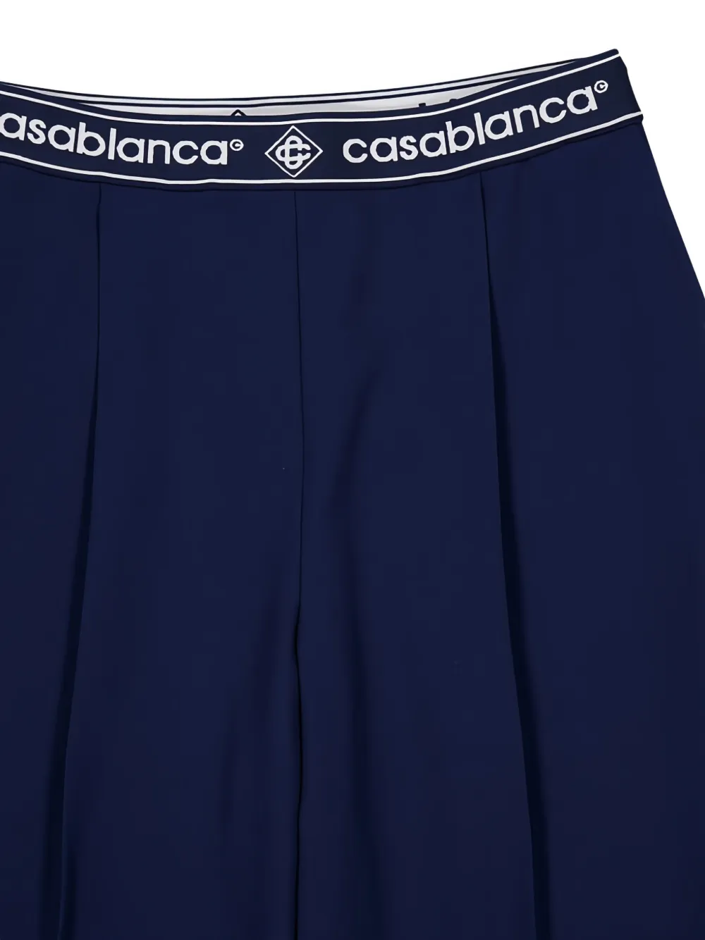 Casablanca Pantalon met logo Blauw