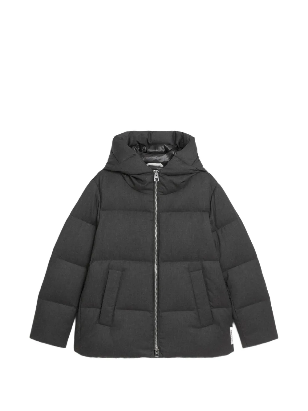 Marc O'polo Hooded Down Jacket In Gray