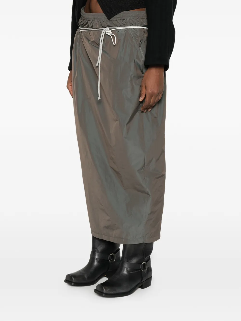  Magliano Gabber Drawstring Skirt - Green 