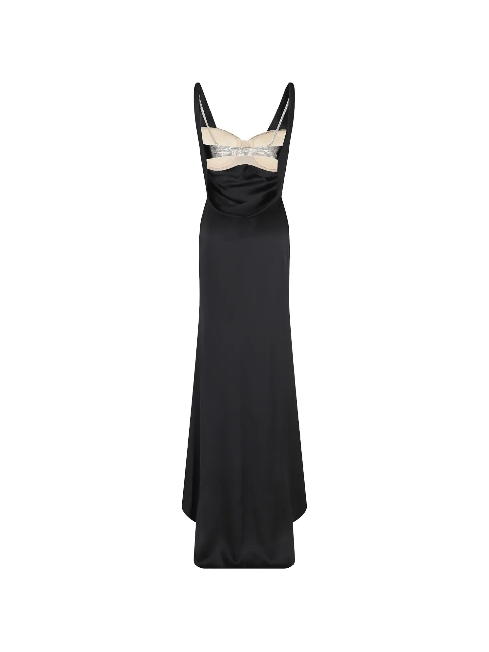  Giuseppe Di Morabito Embellished Sleeveless Dress - Black 