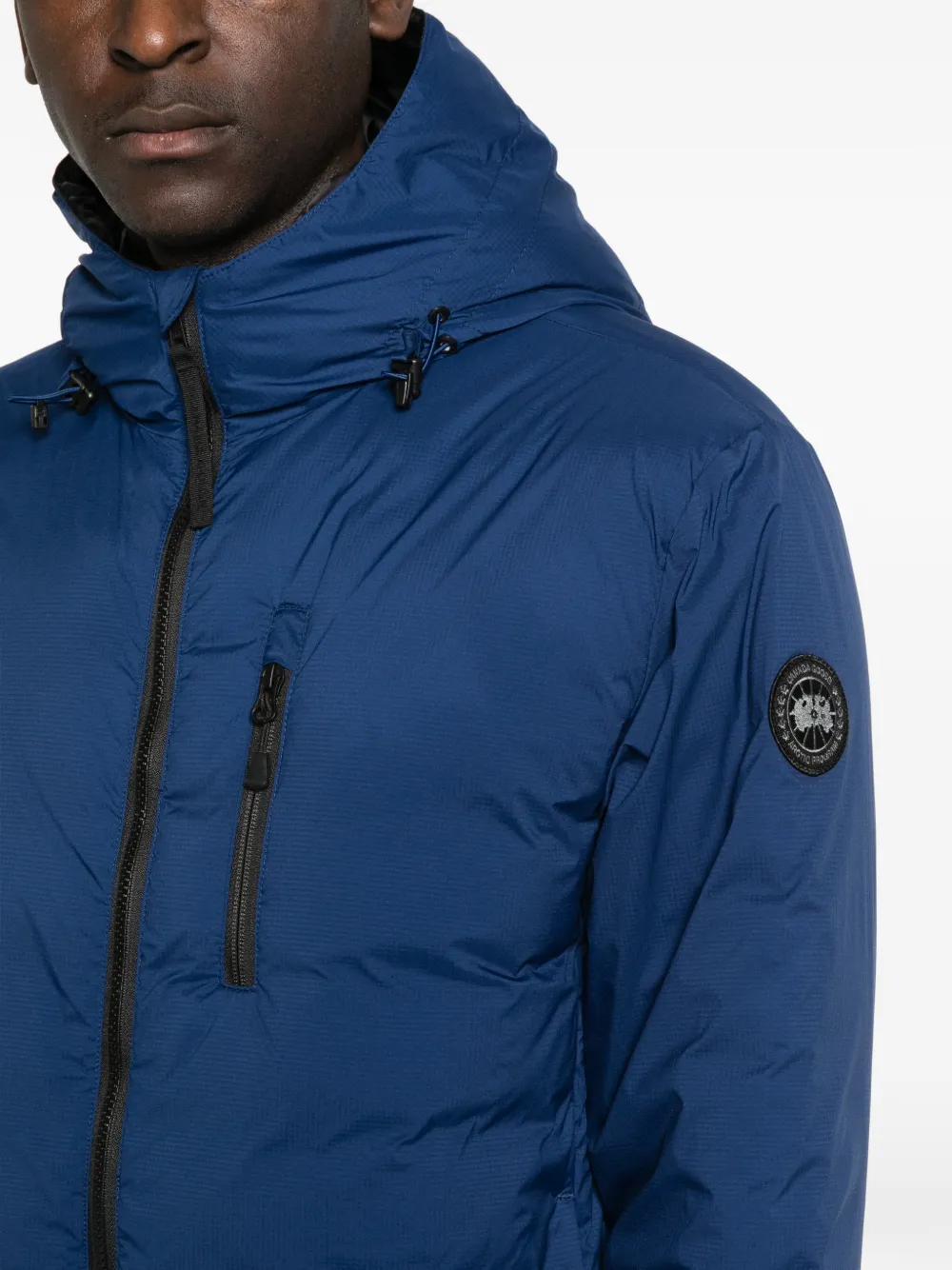 Canada Goose Lodge jack met capuchon Blauw