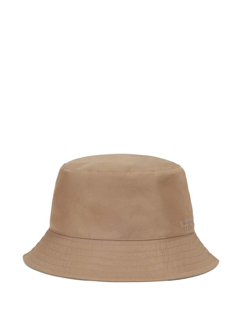 slowear logo bucket hat - Toni neutri