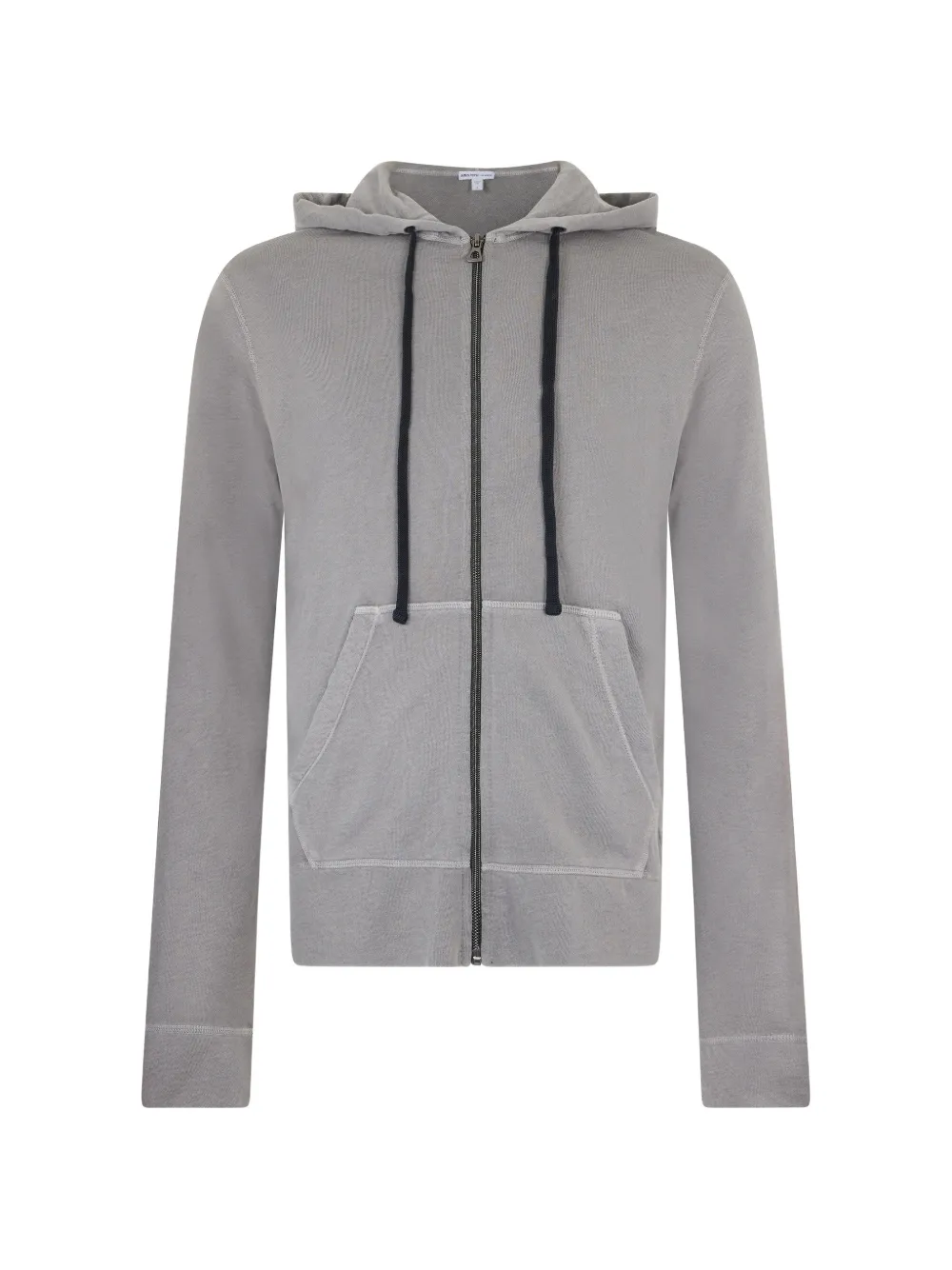 James Perse zip-up drawstring hoodie - Grey