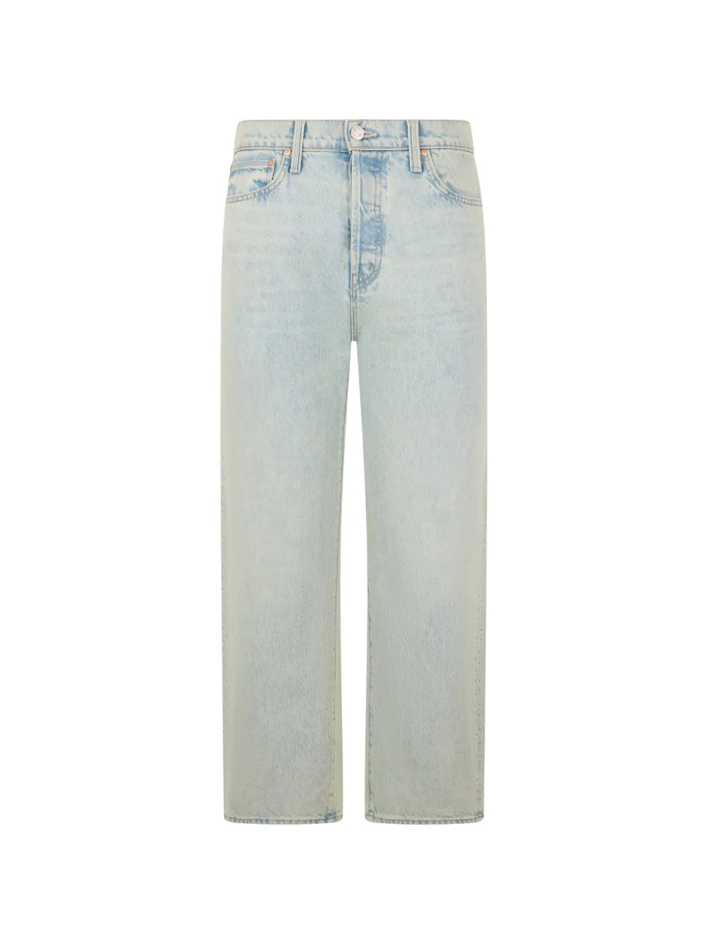 MOTHER faded straight-leg jeans - Blu