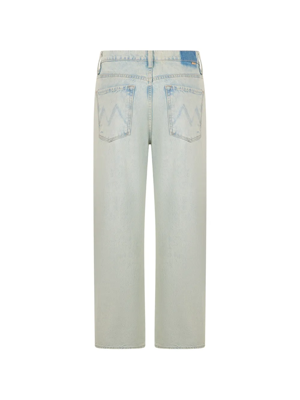 MOTHER Straight jeans met vervaagd effect Blauw