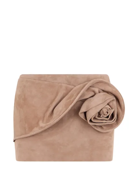 Magda Butrym — rose-detail draped skirt