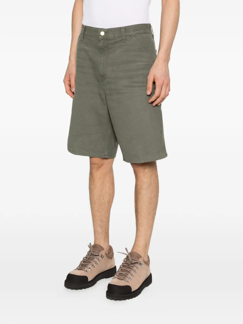 Carhartt WIP Single Knee shorts Groen