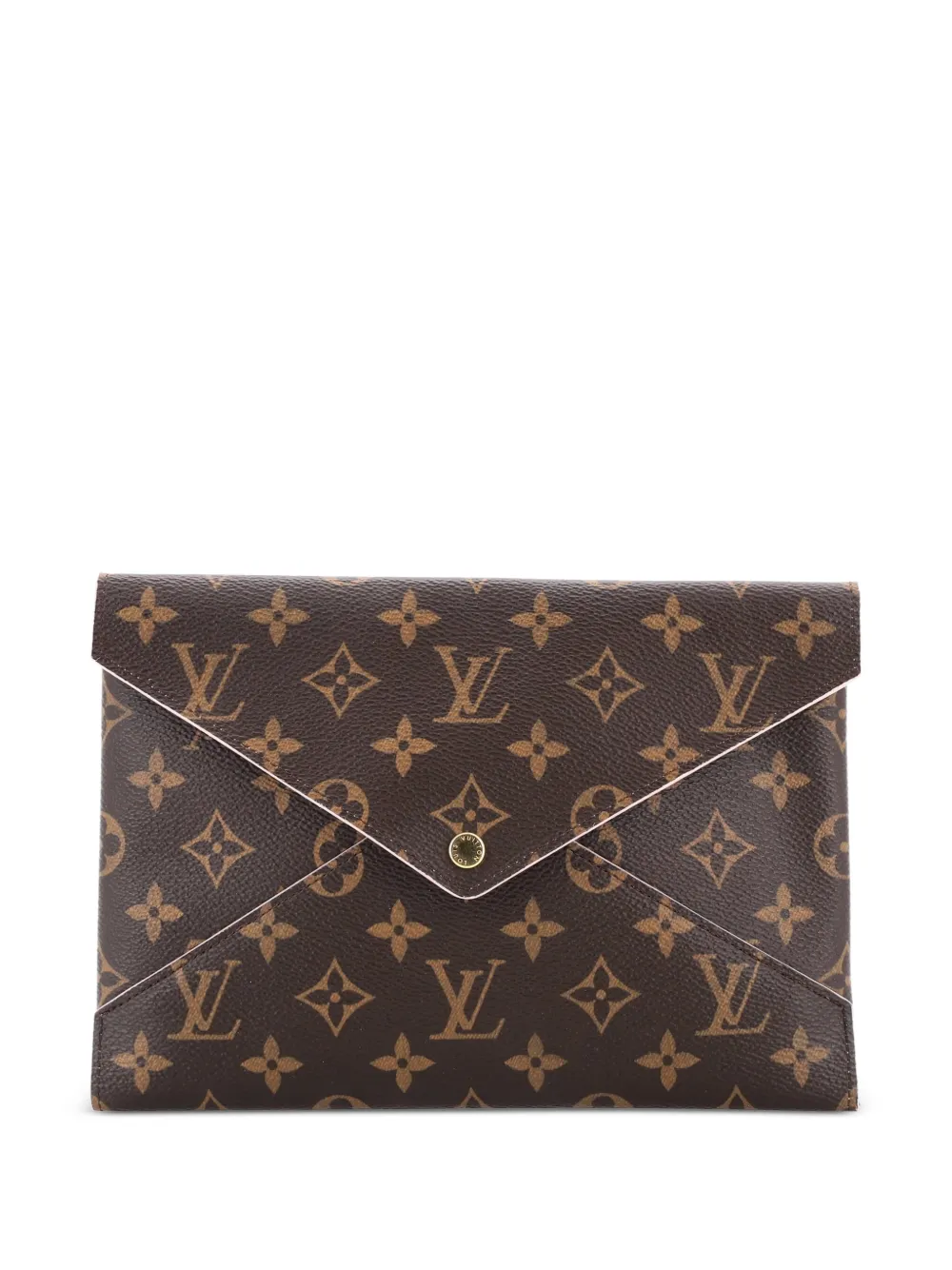 Louis Vuitton Pre-Owned Pouch Kirigami GM in tela con monogramma - Marrone