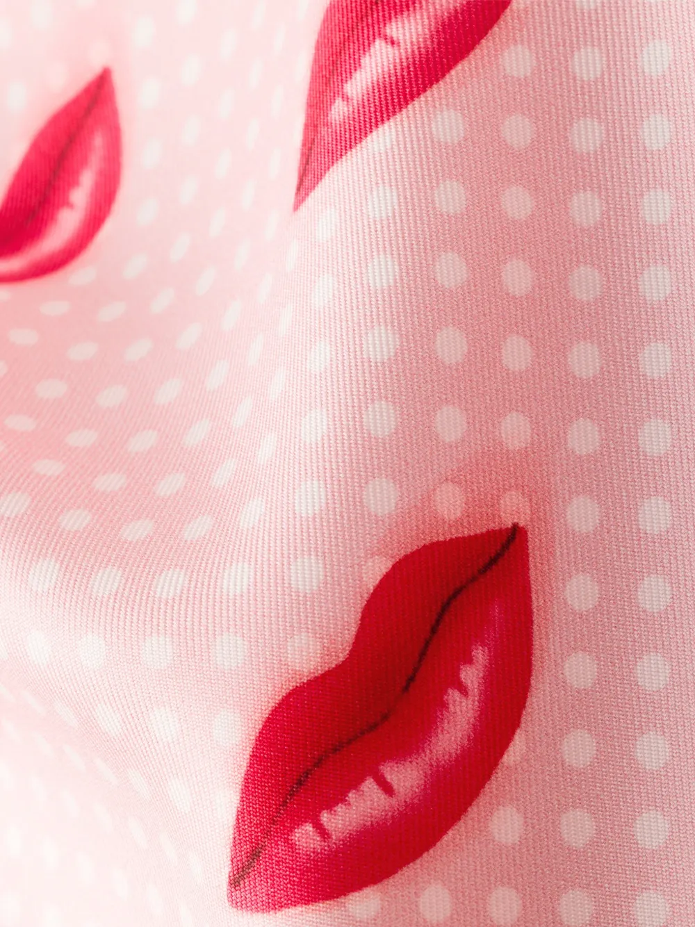 Prada Zijden twill sjaal met print Roze