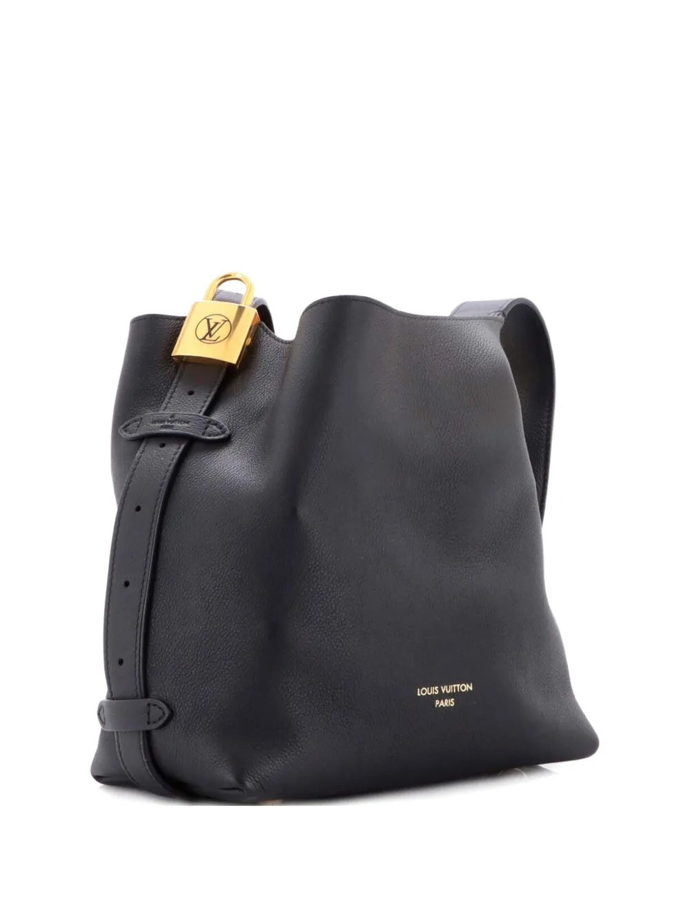 Louis Vuitton Pre-Owned Low Key Calfskin PM hobo bag - Nero