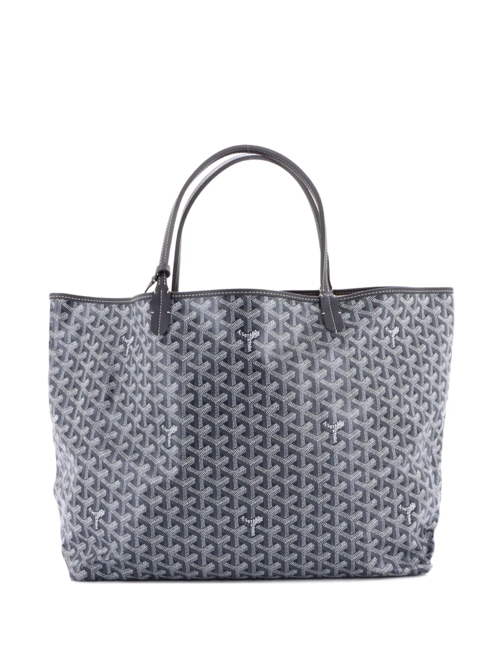 Goyard Pre-Owned Borsa tote Saint Louis GM in tela cerata - Grigio