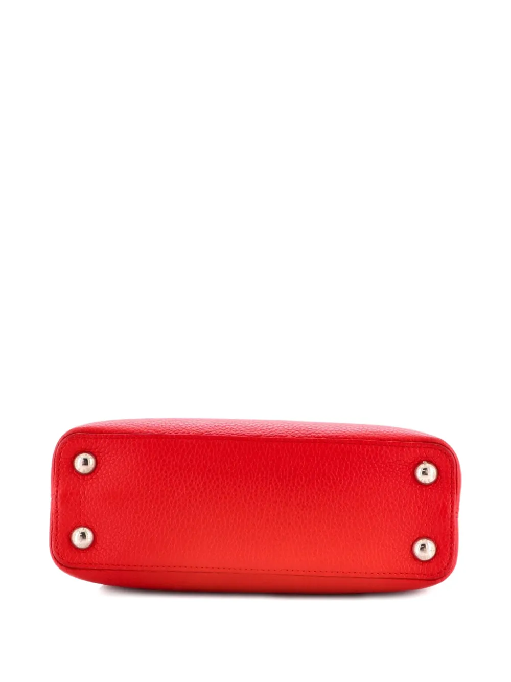 Louis Vuitton Pre-Owned Capucines Bag Leather BB satchel - Rosso