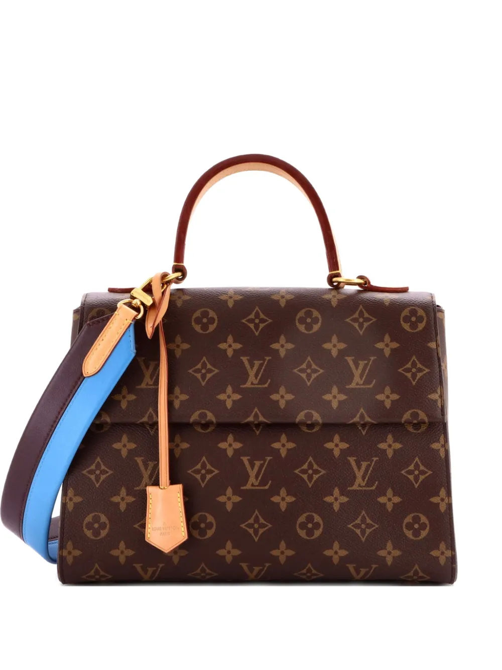 Louis Vuitton Pre-Owned Borsa a spalla Cluny MM in tela con monogramma - Marrone