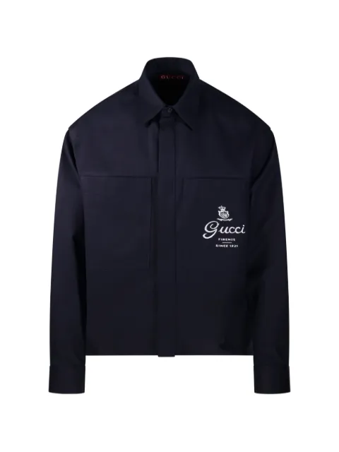 Gucci cotton twill shirt