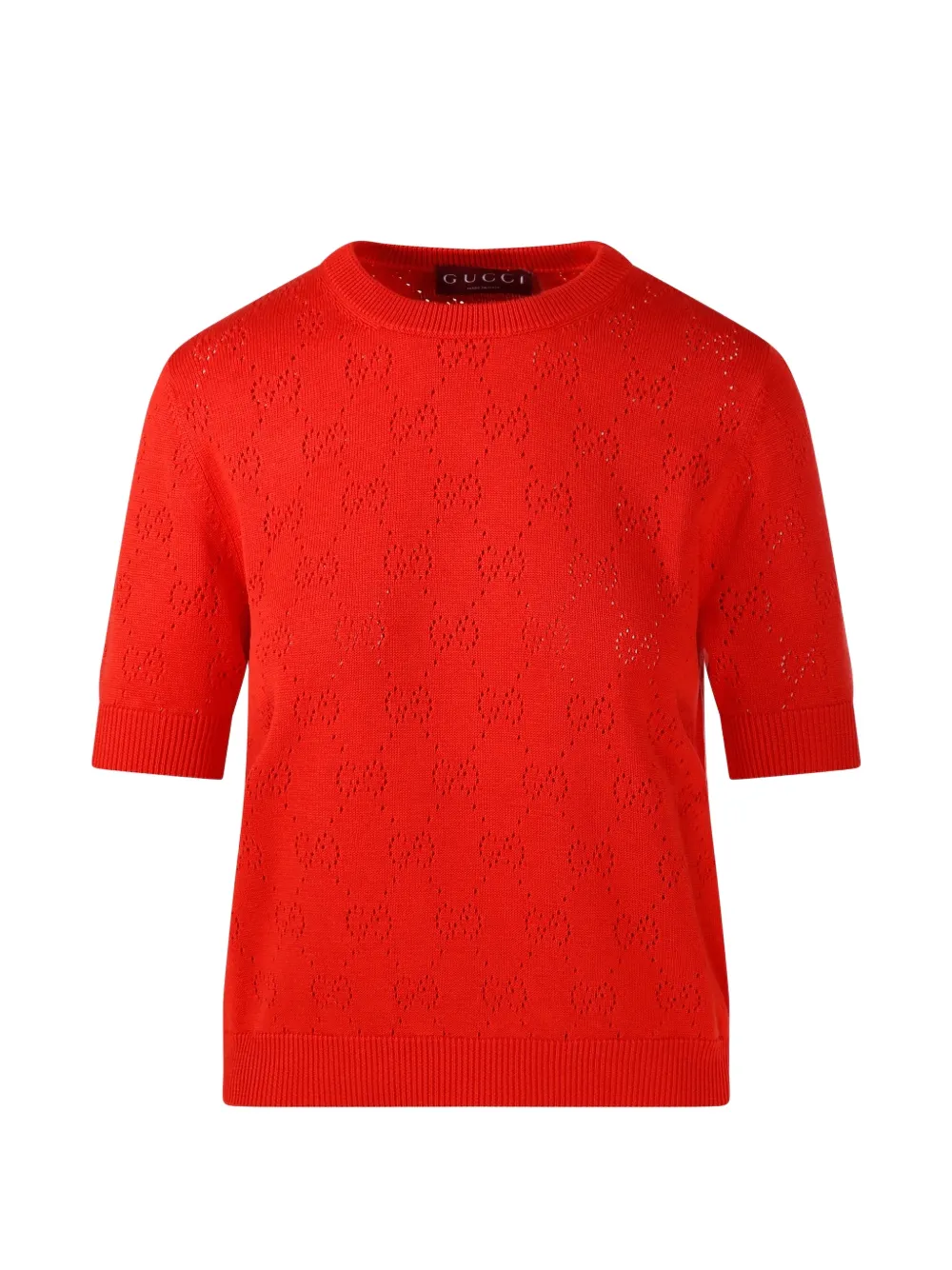 Gucci short-sleeve knitwear - Red