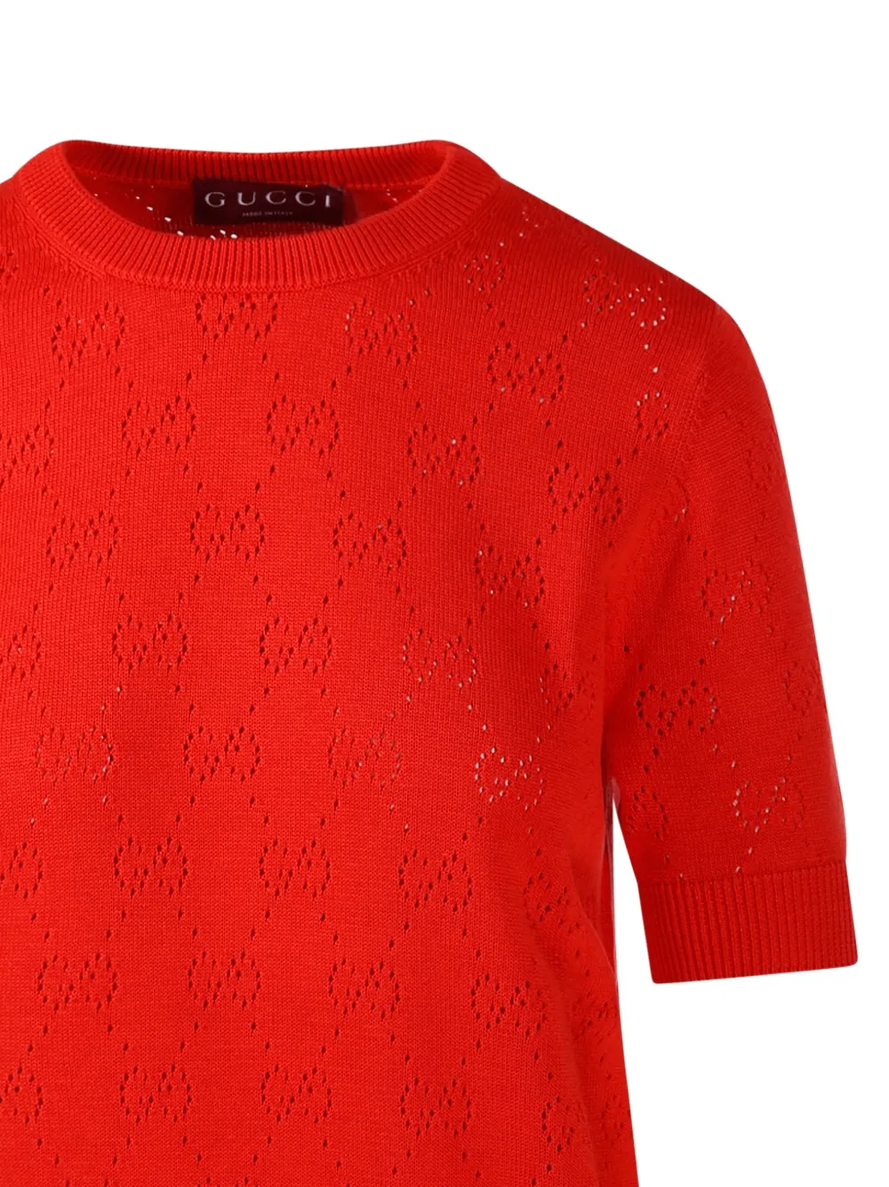 short-sleeve knitwear