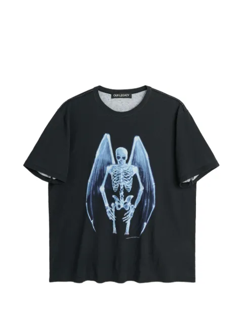 OUR LEGACY Fallen Angel print T-shirt