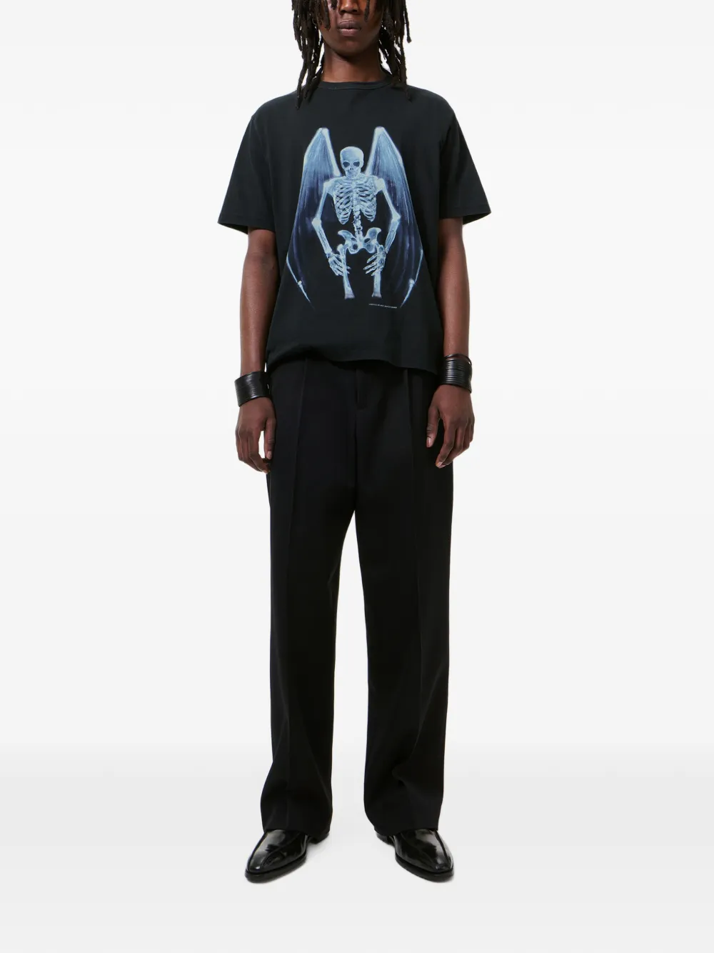 OUR LEGACY Fallen Angel T-shirt met print Zwart