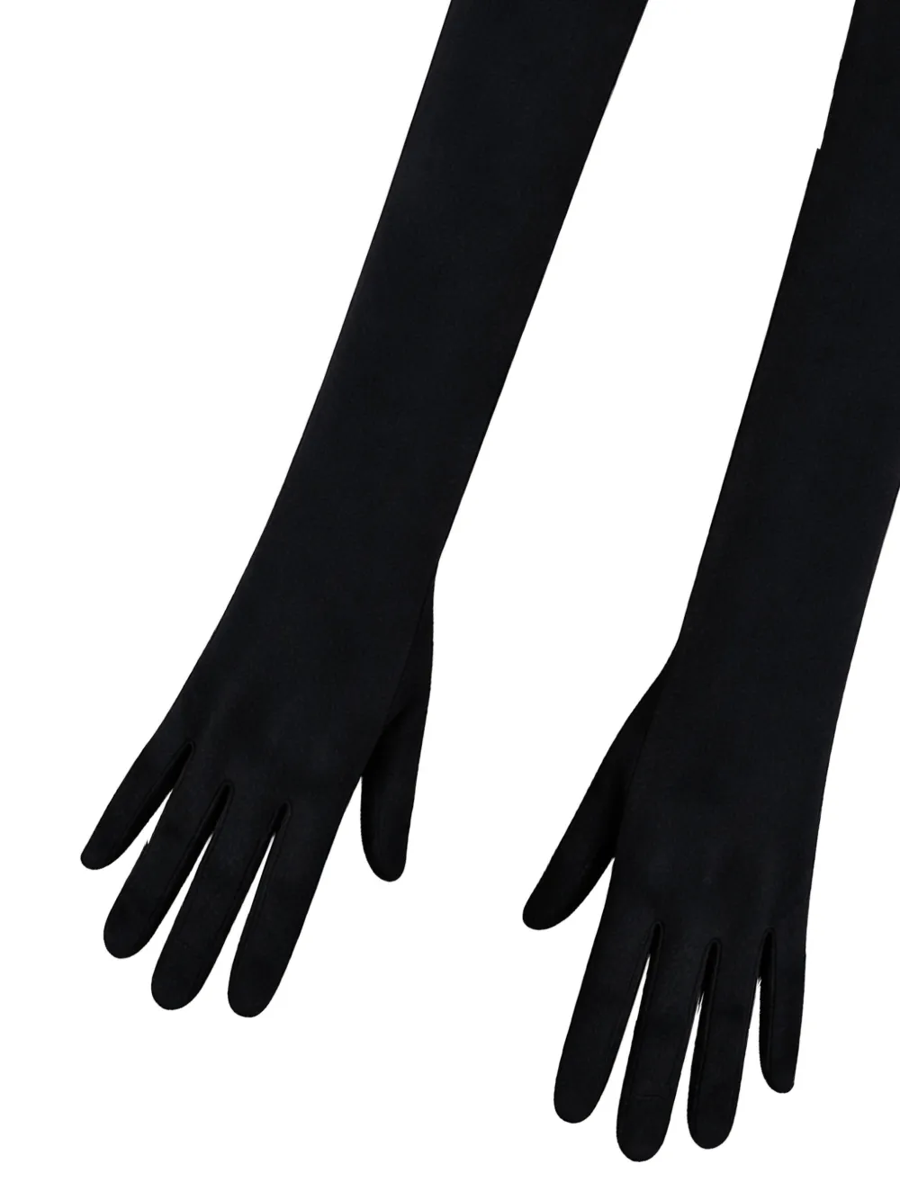  Gloria Coelho Black Long Gloves 
