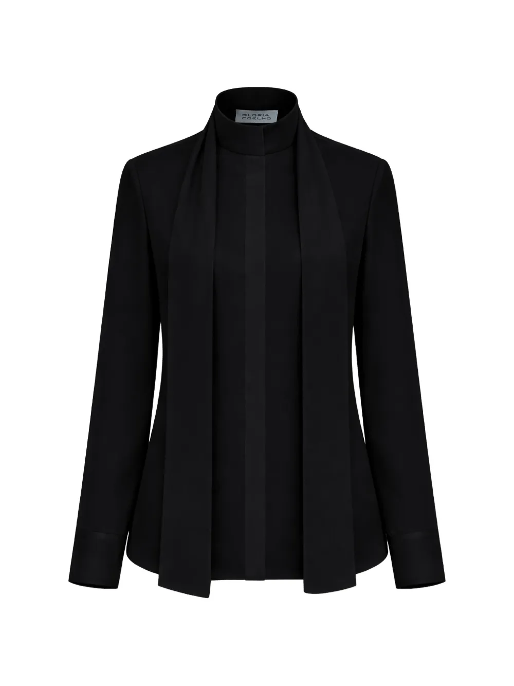 Gloria Coelho Klassisches Hemd - Schwarz