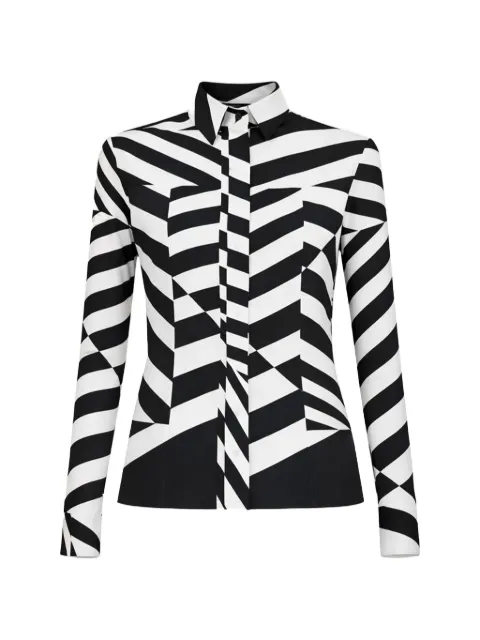 Gloria Coelho ジオメトリックパターン シャツ