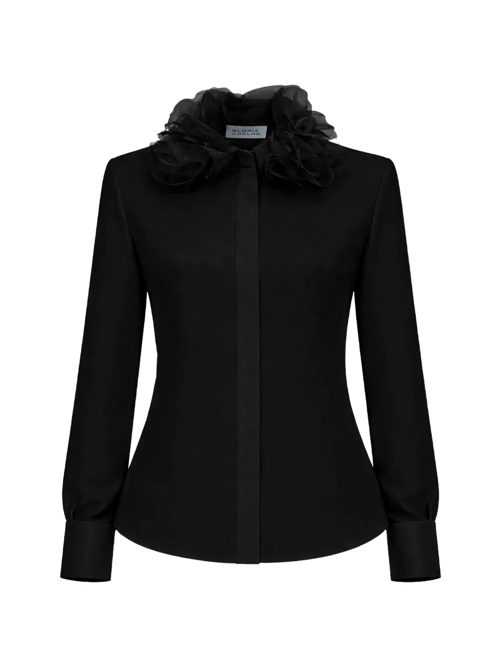 Gloria Coelho Camicia a maniche lunghe - Nero