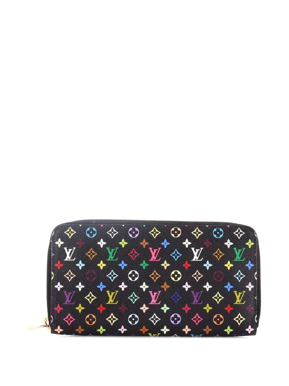 Louis Vuitton Pre-Owned Kleines Zippy Portemonnaie mit Monogramm - Schwarz