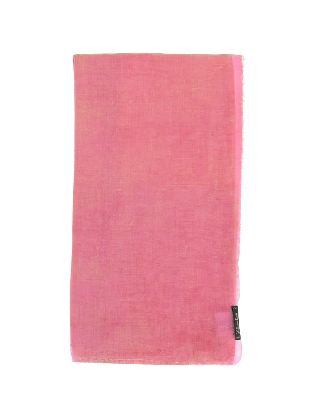 Faliero Sarti frayed scarf - Rosa