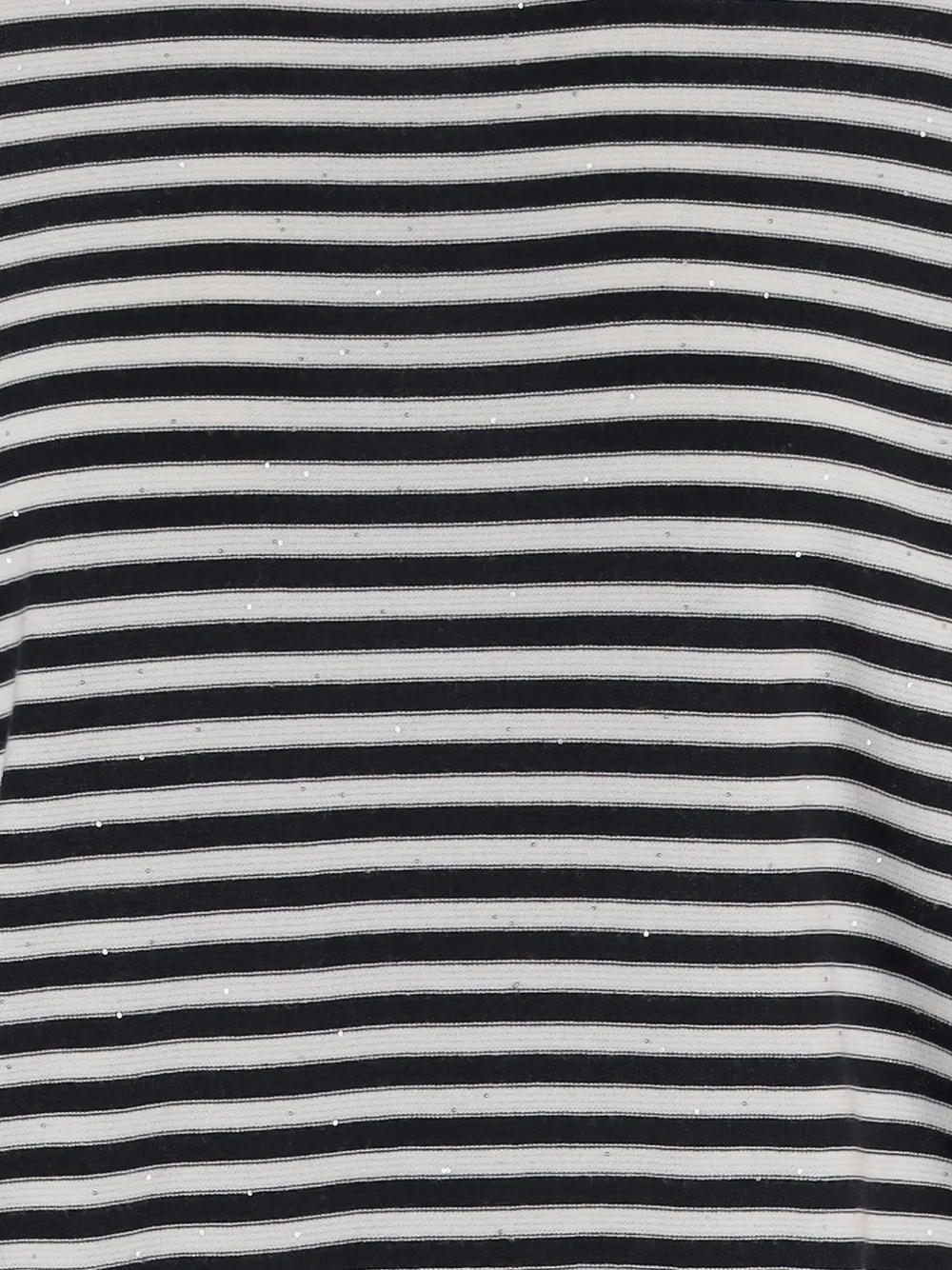 Bruno Manetti Striped-pattern Crew-neck Sweater - Black 