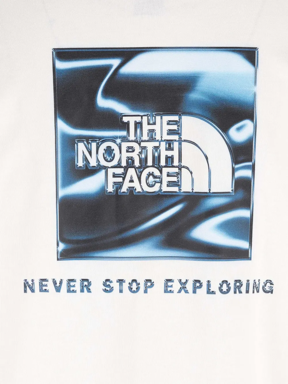 The North Face T-shirt met logoprint Wit