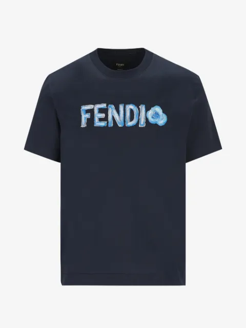 FENDI logo-print T-shirt