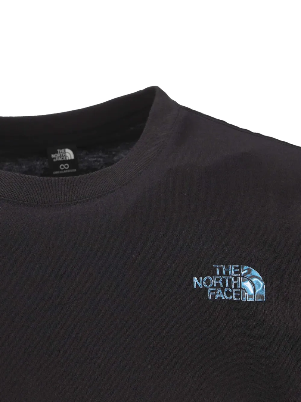 The North Face Liquid Box NSE oversized T-shirt Zwart