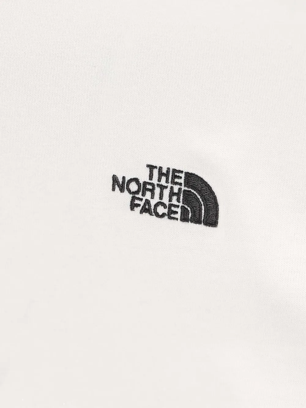The North Face T-shirt met logo Wit