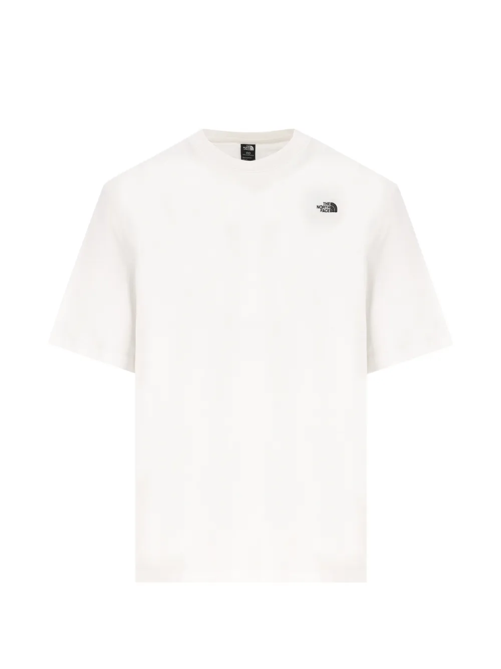 The North Face logo-embroidered T-shirt - Bianco