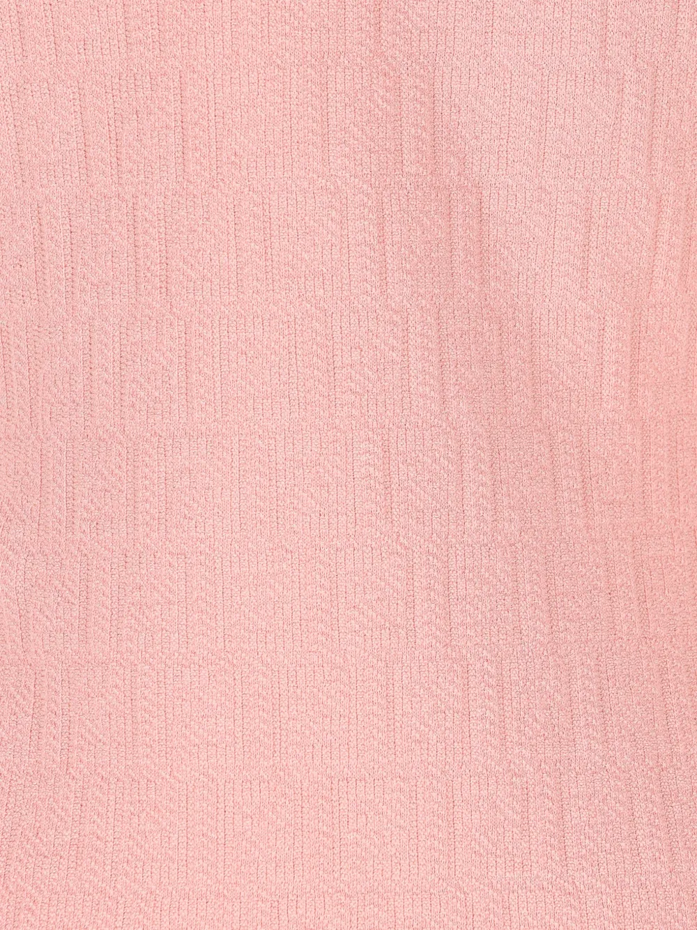  Fendi Logo-pattern Midi Dress - Pink 