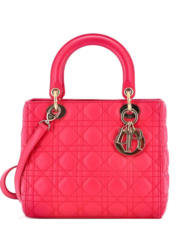 Christian Dior Pre-Owned レディ ディオール バッグ カナージュ