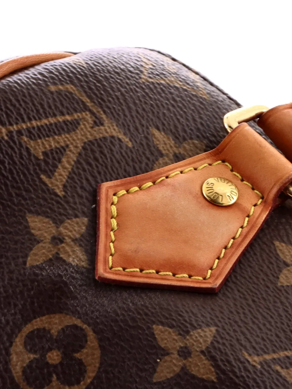Speedy Bandouliere Bag Monogram Canvas 20 Crossbody Bag