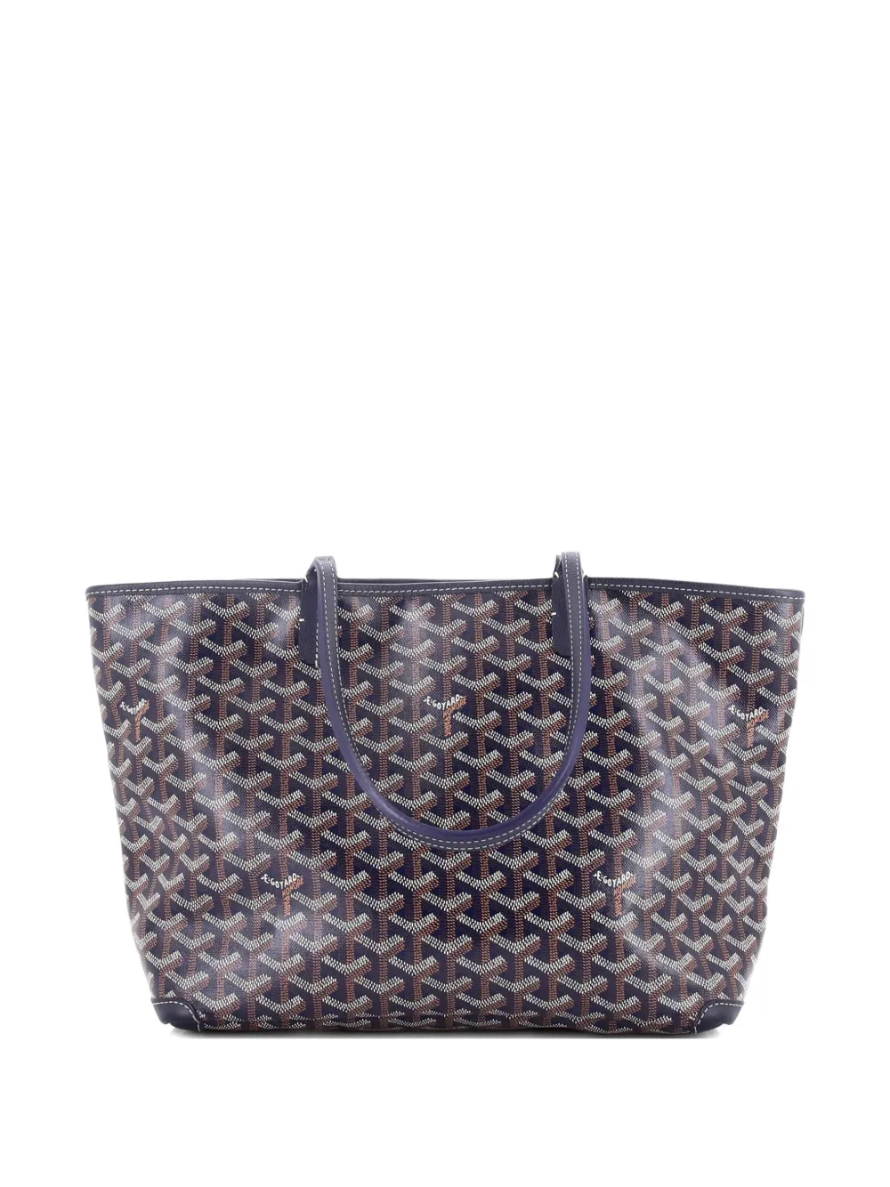 Goyard Beschichtete Artois PM Canvas-Tote Bag PM in Blau