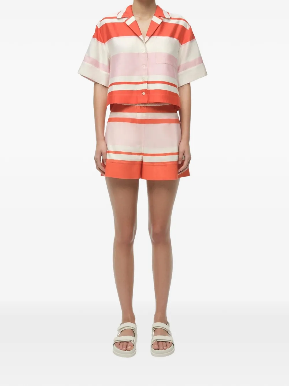  Simkhai Bailee Shirt - Red 