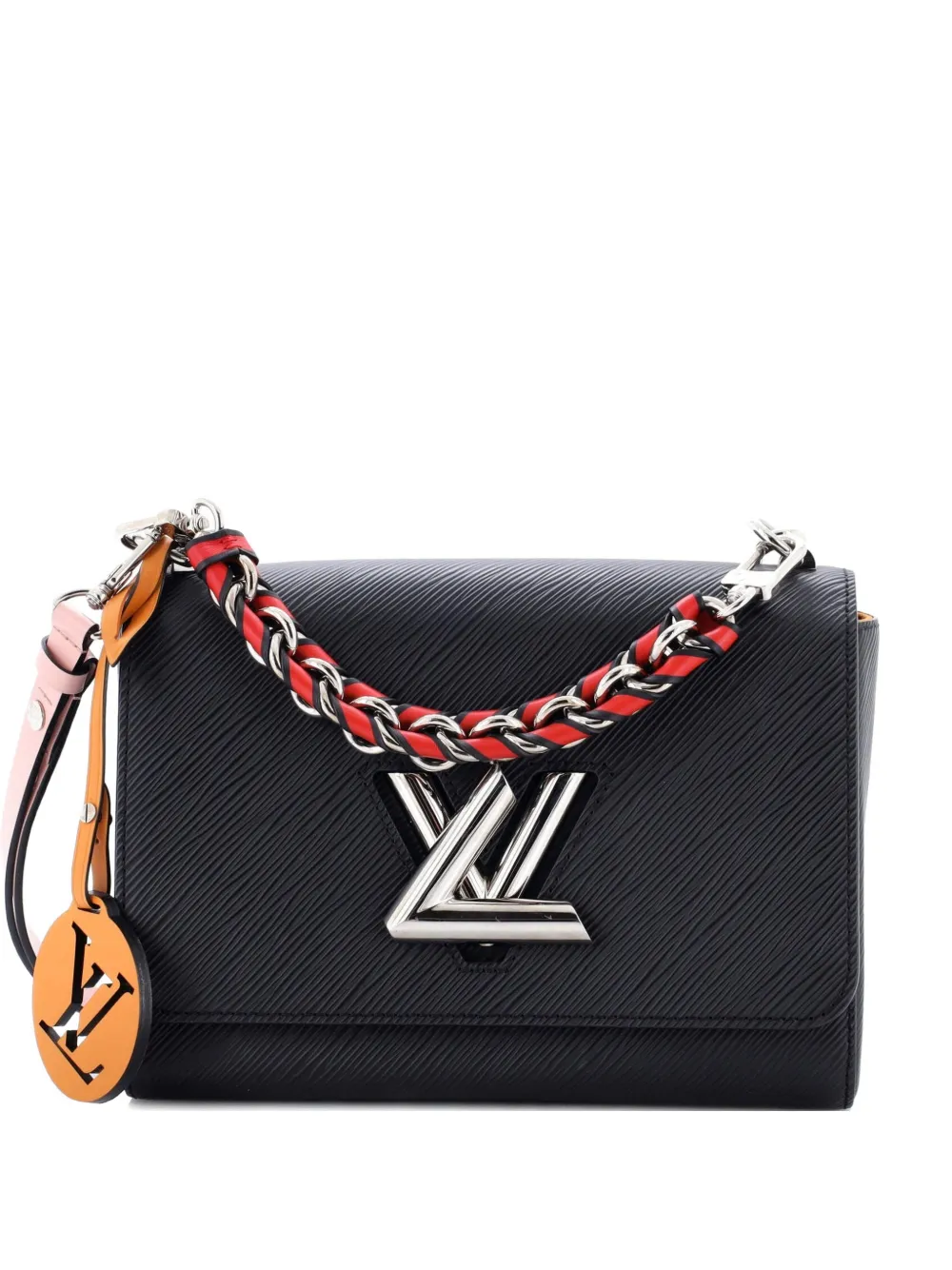 Louis Vuitton Pre-Owned Braided Handle Twist Bag Epi Leather MM crossbody bag - Nero