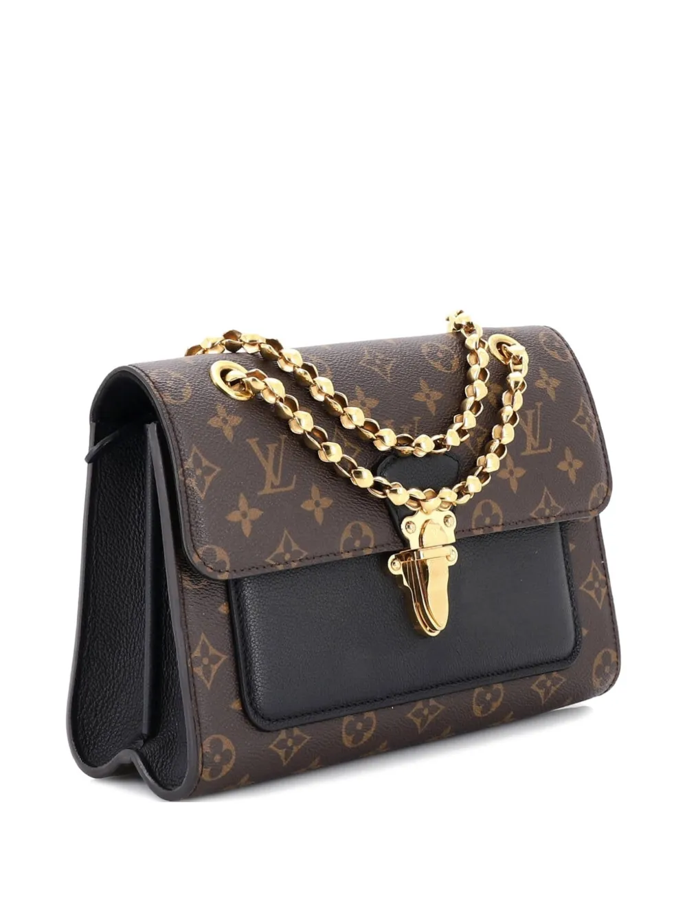 Louis Vuitton Pre-Owned Victoire Handbag Monogram Canvas and Leather shoulder bag - Marrone