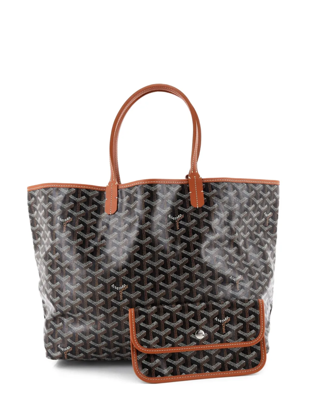 Goyard Pre-Owned Saint Louis Coated Canvas PM tote bag - Marrone