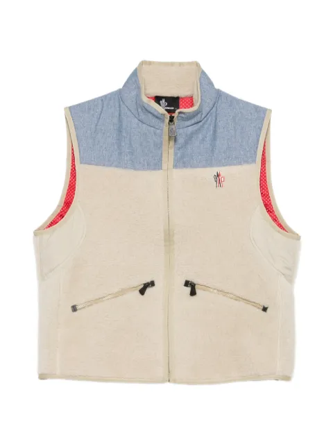Moncler Grenoble logo-detail gilet
