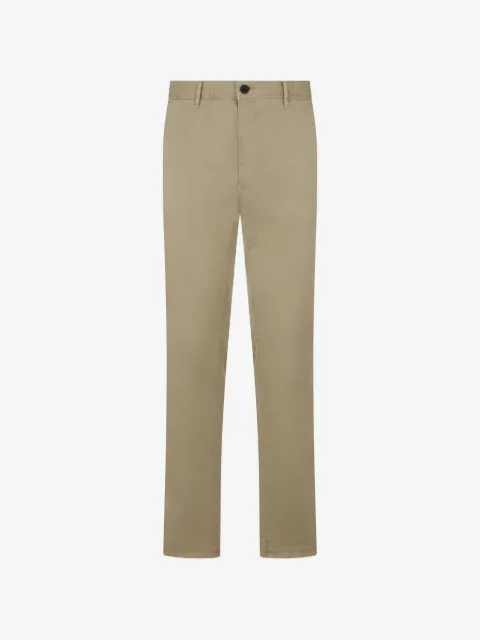 slowear button embroidered trousers