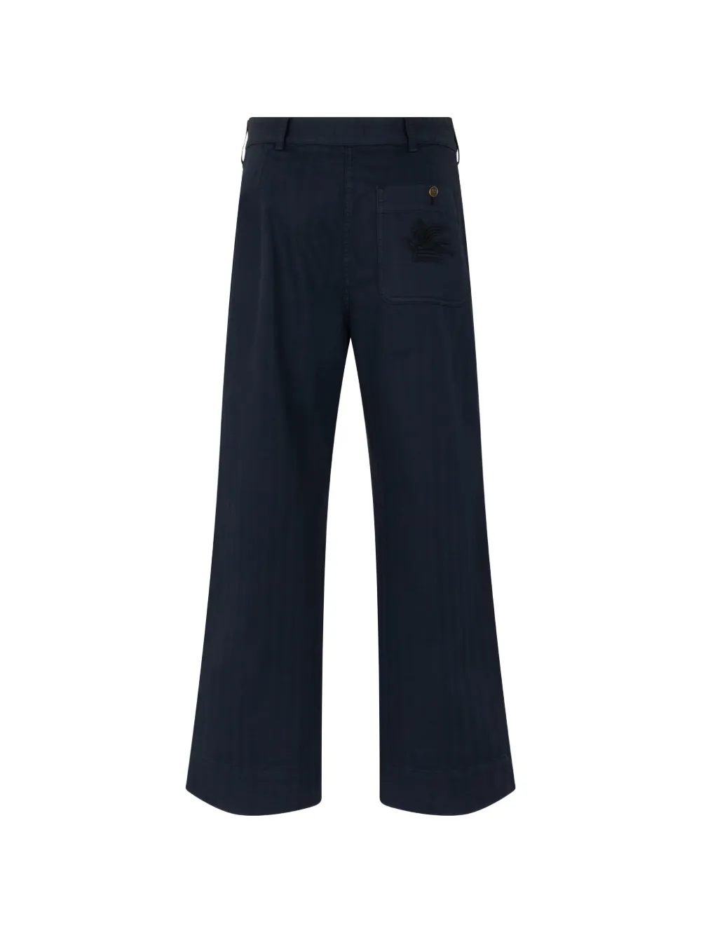 Etro Pantalones Con Bolsillos De Parche - Azul 