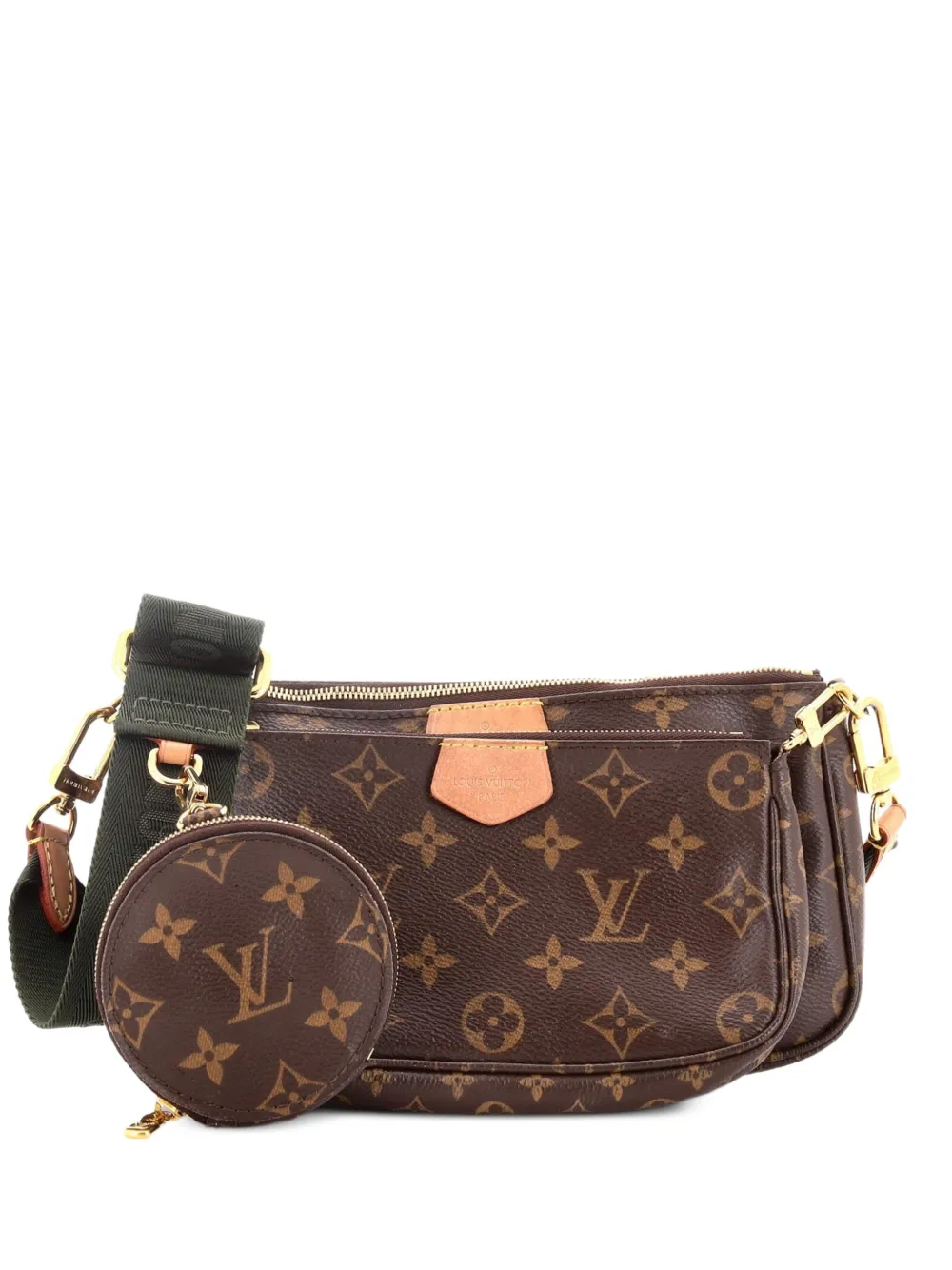 Louis Vuitton Pre-Owned Multi Pochette Accessoires Monogram Canvas crossbody bag - Marrone