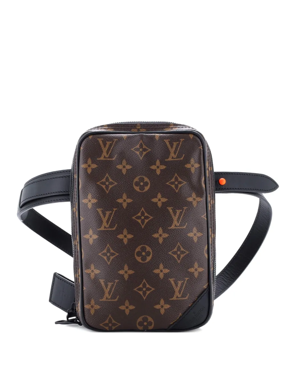 Louis Vuitton Pre-Owned Borsa a tracolla Solar Ray Utility Side in tela con monogramma - Marrone