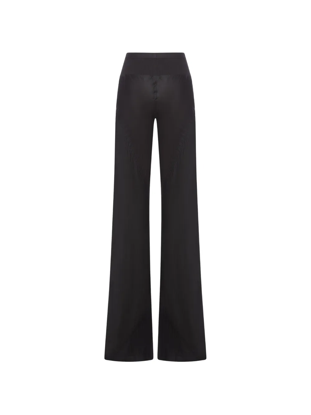 Rick Owens Broek met geribbelde tailleband Zwart