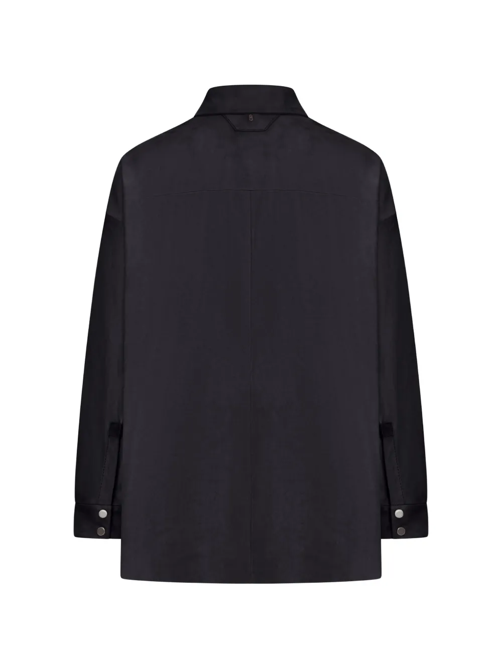  Salvatore Santoro Buttoned Leather Jacket - Black 